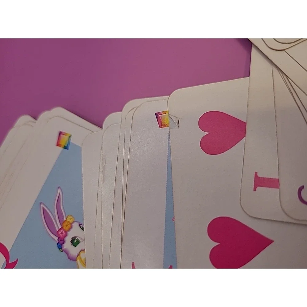 Vintage Lisa Frank Playing‎ Cards Complete w/ Box & Both Jokers Cards Rare